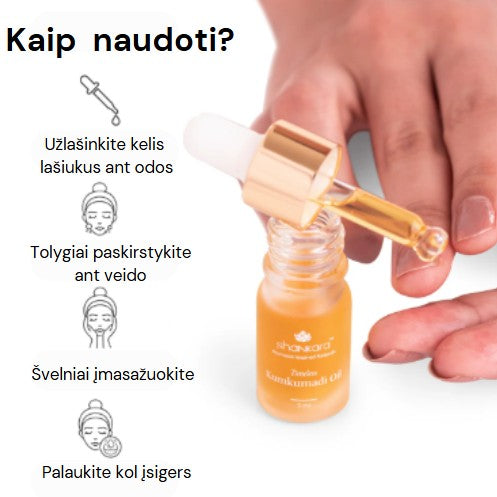 Kumkumadi veido aliejus (Shankara)