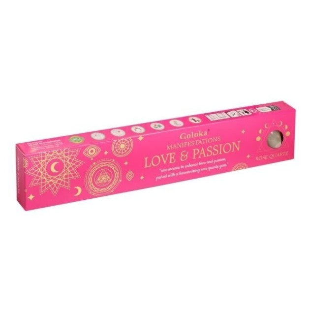 Smilkalai su kristalu Love & Passion, Goloka serija "Manifestations"