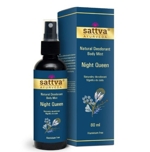 Natūralus dezodorantas Night Queen, Sattva Ayurveda, 80ml