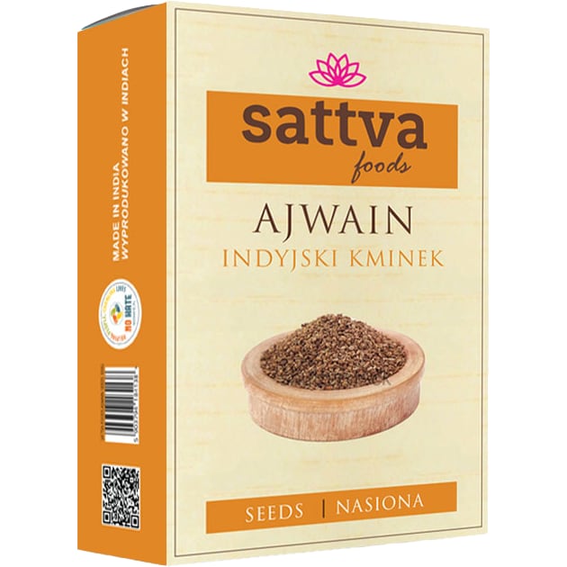 Šventkmynių (ajwain) sėklos, Sattva Foods