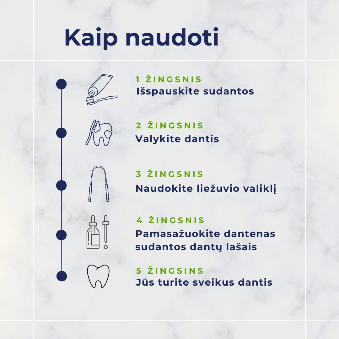 Sudanta - natūrali dantų pasta be fluoro ir SLS