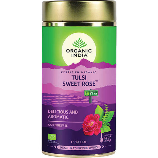 Ajurvedinė biri arbata Tulsi Sweet Rose